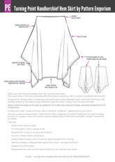Turning Point | Handkerchief Hem Skirt PDF Sewing Pattern